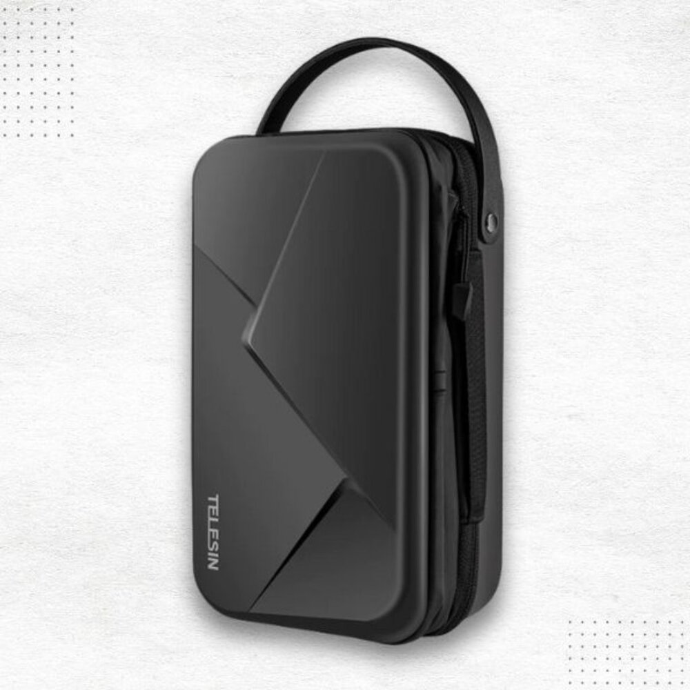 Telesin Expanded Edition Protective Carrying Storage Bag for Action Cameras